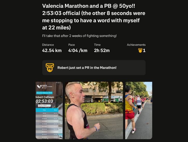 Fastest Marathon Ever At Age 50!